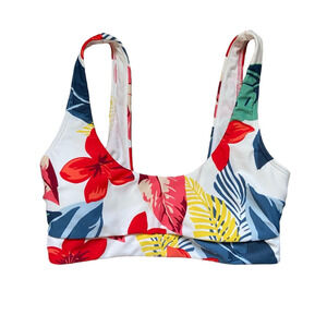 Hollister Swim Top with Multicolor Accents